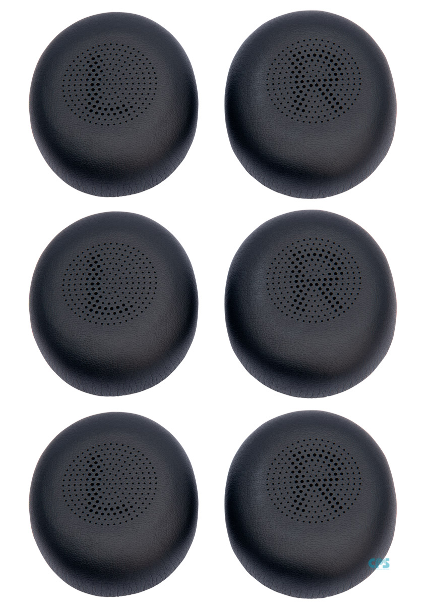 Jabra - Esponja para auriculares - negro (paquete de 6) - para Evolve2
