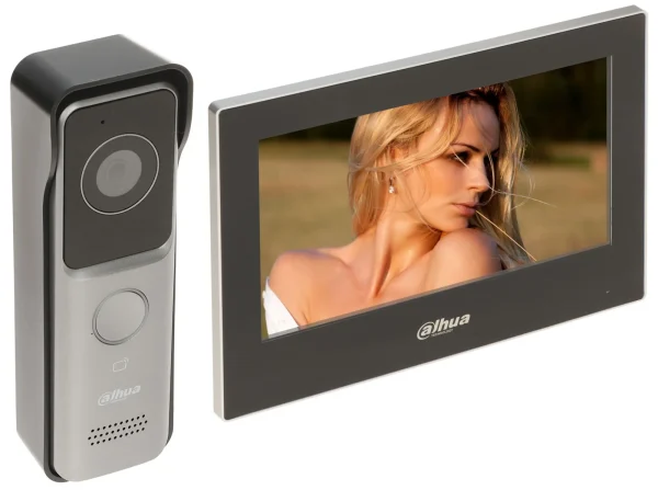 VIDEO PORTERO DAHUA DE ESTACION DE PUERTA Y MONITOR INTERIOR IP WIFI CON CAMARA CMOS HD de 1/2.8" y 2 MP - Imagen 2