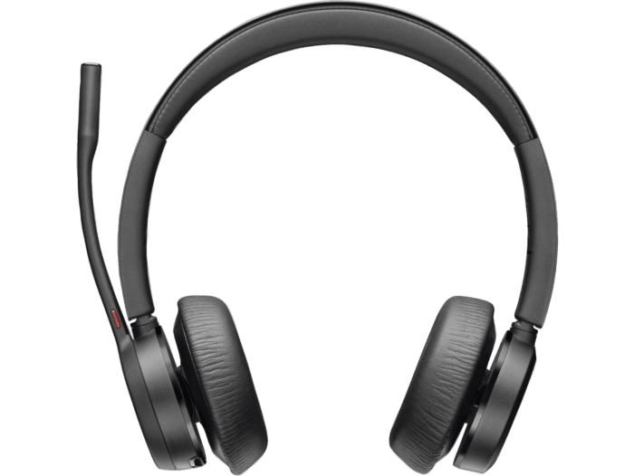 Poly Voyager 4320-M - Auricular - en oreja - Bluetooth - inalámbrico, cableado - USB-A a través de adaptador Bluetooth - negro - Certificado para Equipos de Microsoft, Certificado por Zoom