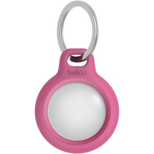Belkin - Soporte de seguridad para etiqueta Bluetooth antipérdida - rosa - para Apple AirTag