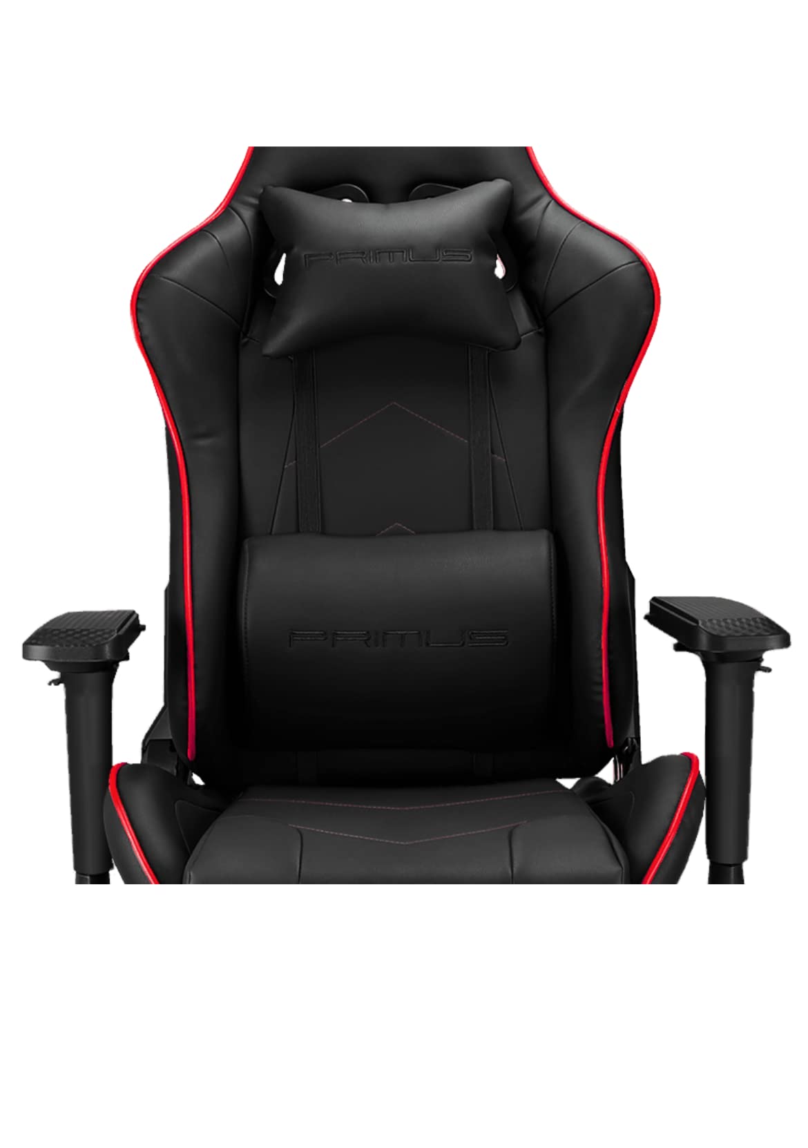 Primus - Silla de juegos - ergonómico - parte trasera alta - reposabrazos - inclinación - giratorio