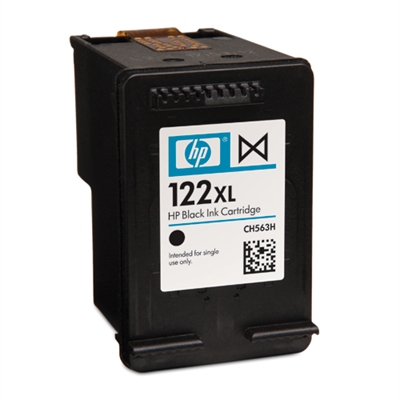 HP 122XL - 8 ml - Alto rendimiento - negro - original - cartucho de tinta - para Deskjet 1010, 10XX J410, 15XX, 2050 J510, 2050A J510, 2054A J510, 25XX, Envy 45XX