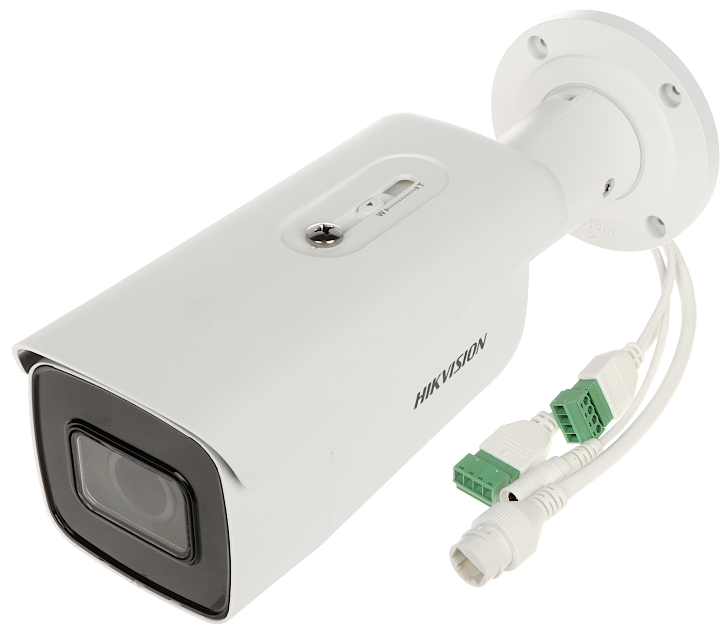 Hikvision Pro Series DS-2CD2643G2-IZS - Cámara de vigilancia de red - bala - resistente al polvo / resistente al agua / antivandalismo - color (Día y noche) - 4 MP - 2688 x 1520 - f14 montaje - iris fijo - motorizado - audio - LAN 10/100 - MJPEG, H.264, H.265, H.265+, H.264+, H.264B, H.264H, H.264M - DC 12 V / PoE Plus Class 4