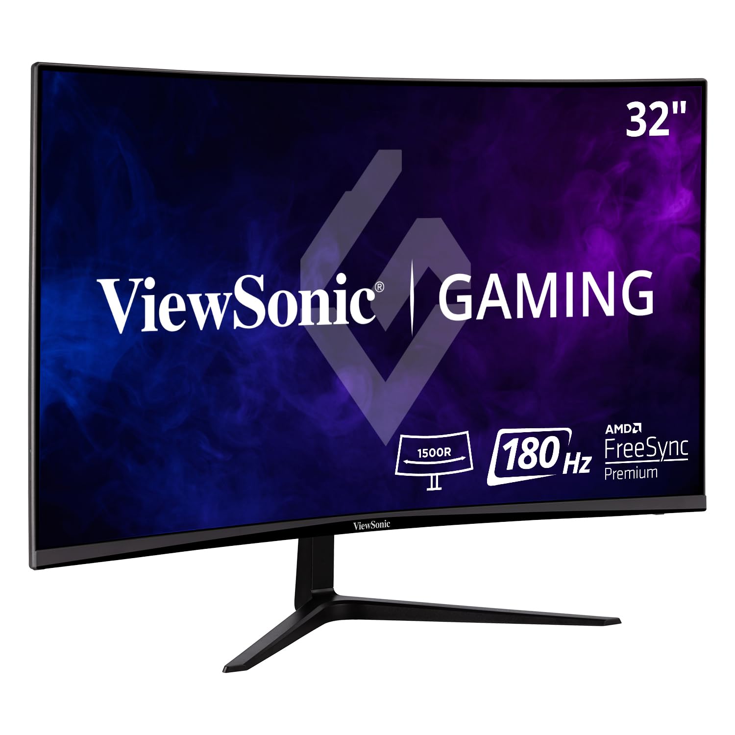 ViewSonic OMNI VX3218-PC-MHD - Monitor LED - gaming - curvado - 32" - 1920 x 1080 Full HD (1080p) @ 180 Hz - MVA - 300 cd/m² - 4000:1 - 1 ms - 2xHDMI, DisplayPort - altavoces