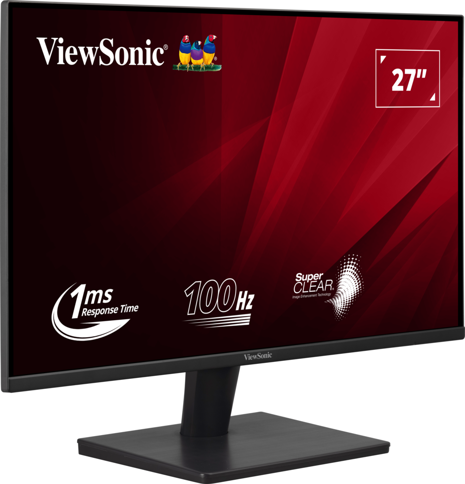 ViewSonic VA2715-2K-MHD - Monitor LED - 27" - 2560 x 1440 WQHD @ 100 Hz - MVA - 250 cd/m² - 4000:1 - 5 ms - 2xHDMI, DisplayPort - altavoces