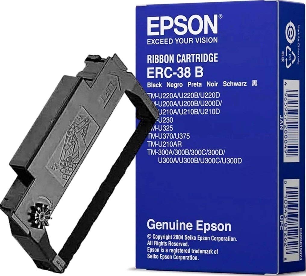 Epson - Negro - cinta de impresión - para OmniLink TM-U220; TM 300, U200, U210, U220, U230, U300, U370, U375