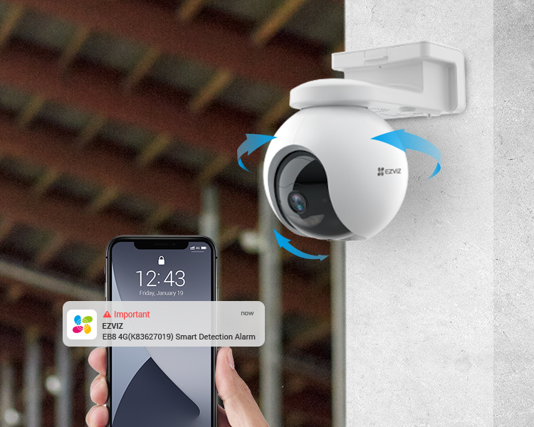 EZVIZ - Network surveillance camera - Indoor / Outdoor - CS-EB8/SP-R100