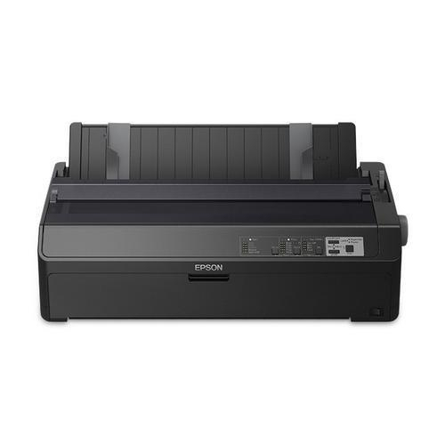 Epson FX 2190II NT - Impresora - B/N - matriz de puntos - Rollo (21,6 cm), 406,4 mm (anchura), 420 x 364 mm - 240 x 144 ppp - 9 espiga - hasta 738 caracteres/segundo - paralelo, USB 2.0, LAN, serial