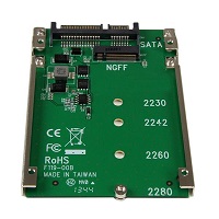 StarTech.com Adaptador Conversor SSD M.2 NGFF a SATA de 2,5 Pulgadas - Convertidor M2 a SATA