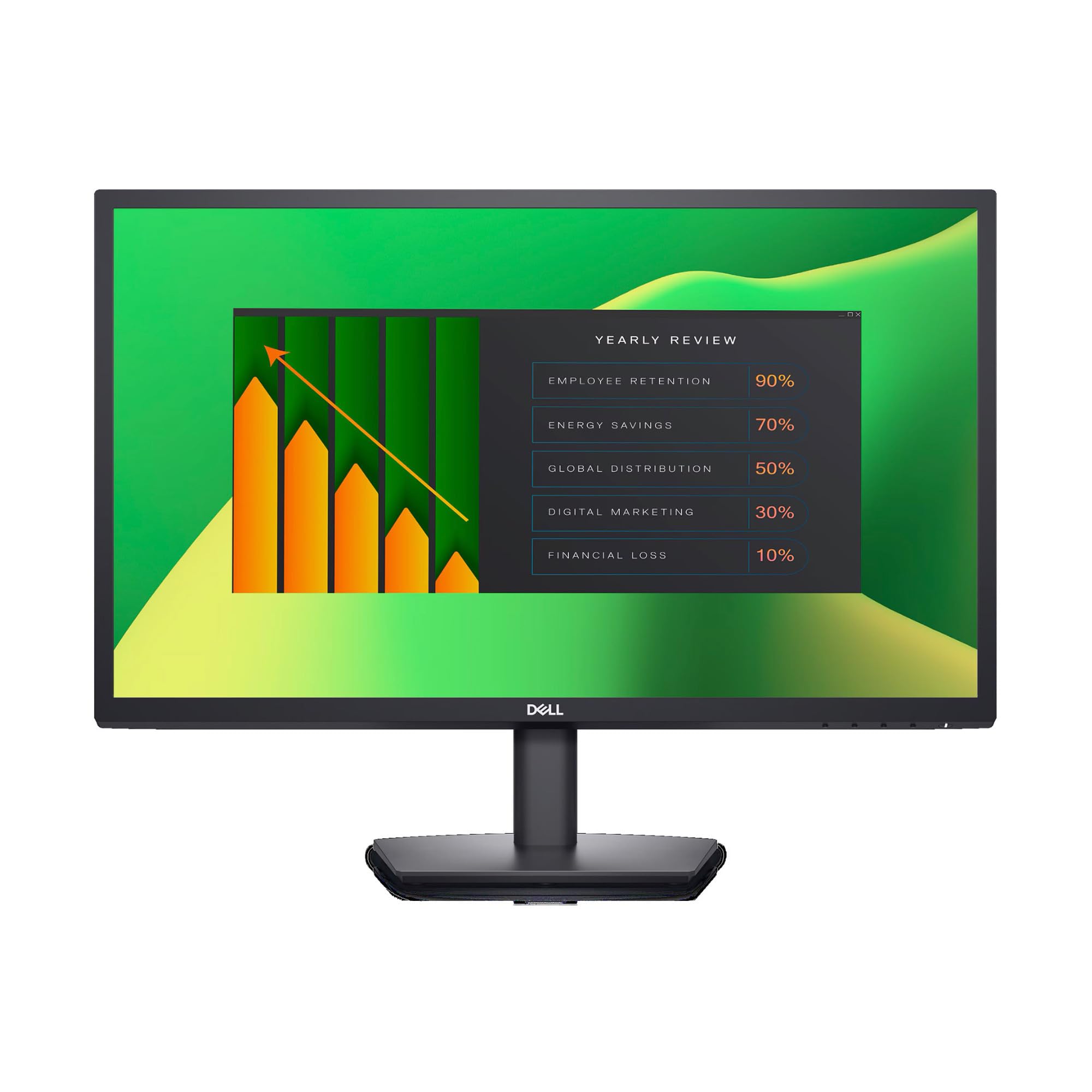 Dell E2423H - Monitor LED - 24" (24" visible) - 1920 x 1080 Full HD (1080p) @ 60 Hz - VA - 250 cd/m² - 3000:1 - 5 ms - VGA, DisplayPort - BTO - con 3 años de servicio de intercambio avanzado y garantía de hardware limitada