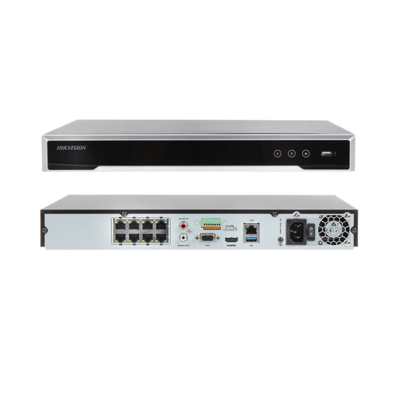 Hikvision - Standalone NVR - 8 Video Channels - DS-7608NXI-K1