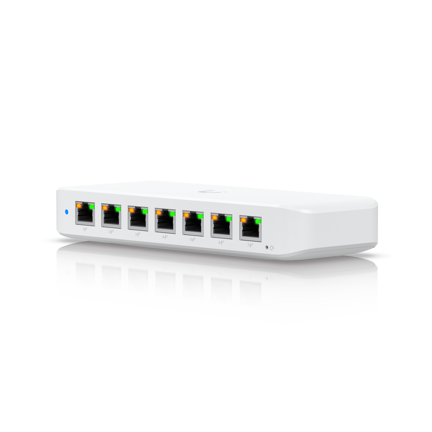 Ubiquiti Unifi Switch Ultra 210W A compact Layer 2 8-port GbE PoE switch with versatile mounting options 202W