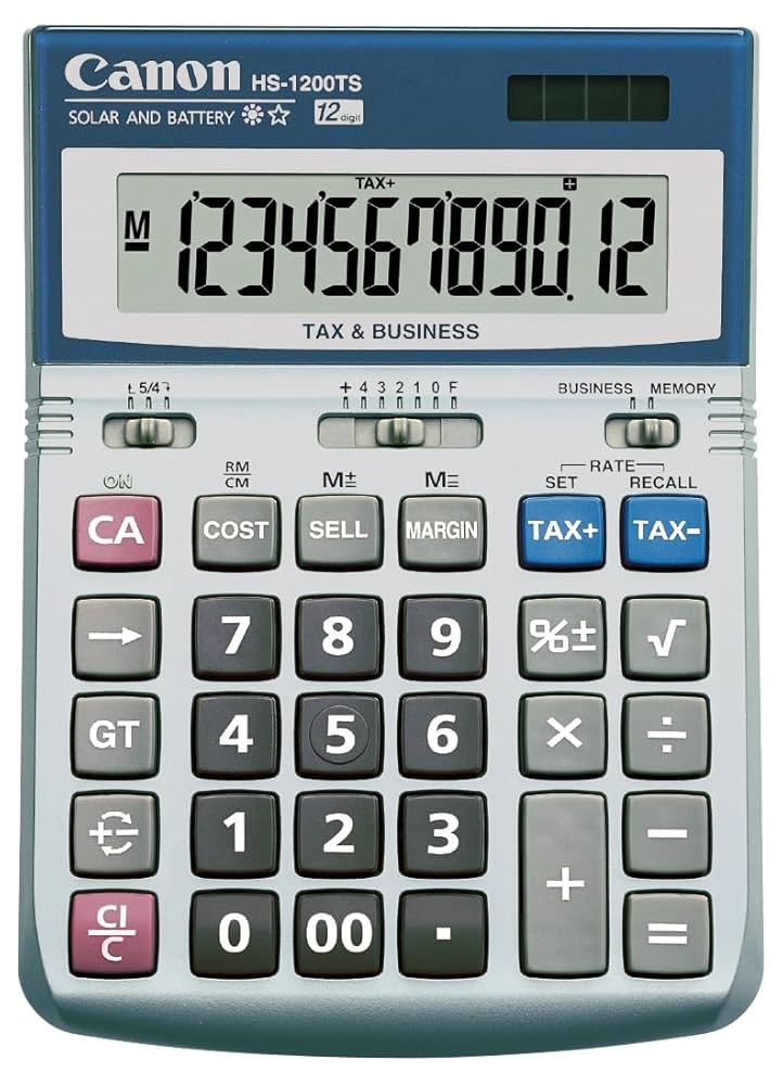 Canon - HS-1200TS - Desktop calculator