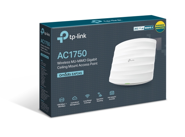 TP-LINK AC1750 - Wireless MU-MIMO Gigabit - Ceiling Mount - Access Point