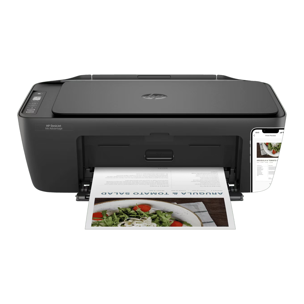 HP Deskjet Ink Advantage 2874 - 7.5 ppm (mono) - 5.5 ppm (color) - Copier / Printer / Scanner - Direct thermal - Color - Wi-Fi / USB 2.0