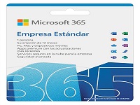 Microsoft 365 Business Standard - Licencia - 1 usuario activo - Tarjeta de activación - Windows