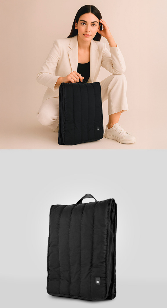 Klip Xtreme - Notebook carrying backpack - 14" - Black - Water repellent KNB-720