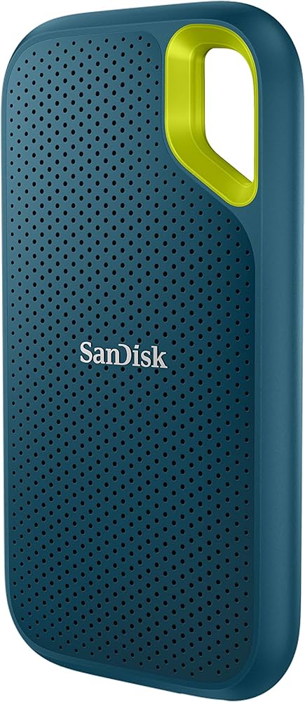 SanDisk Extreme Portable V2 - SSD - cifrado - 2 TB - externo (portátil) - USB 3.2 Gen 2 (USB-C conector) - AES de 256 bits - Monterrey