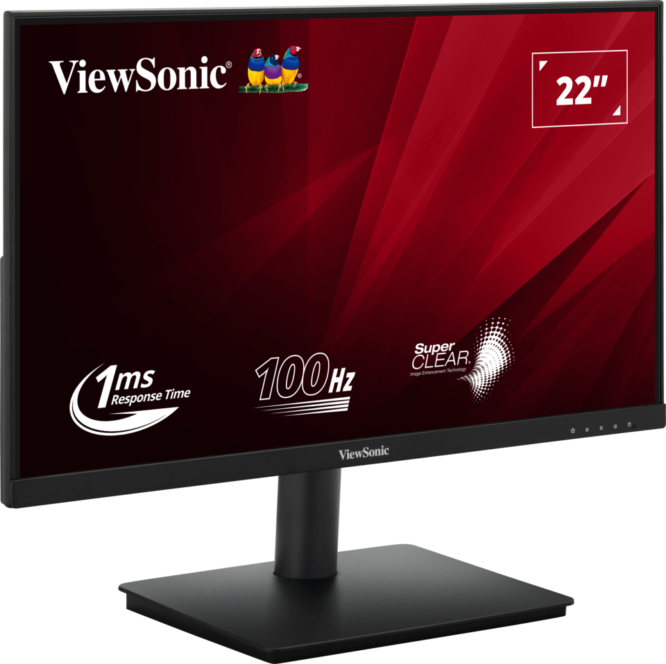 ViewSonic VA220-H - LED-backlit LCD monitor - 22" - 1920 x 1080 - HDMI / VGA