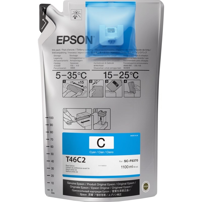 Epson T46C - Paquete de 6