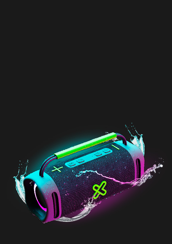 Klip Xtreme - Boombox speaker - Black - KBB-250