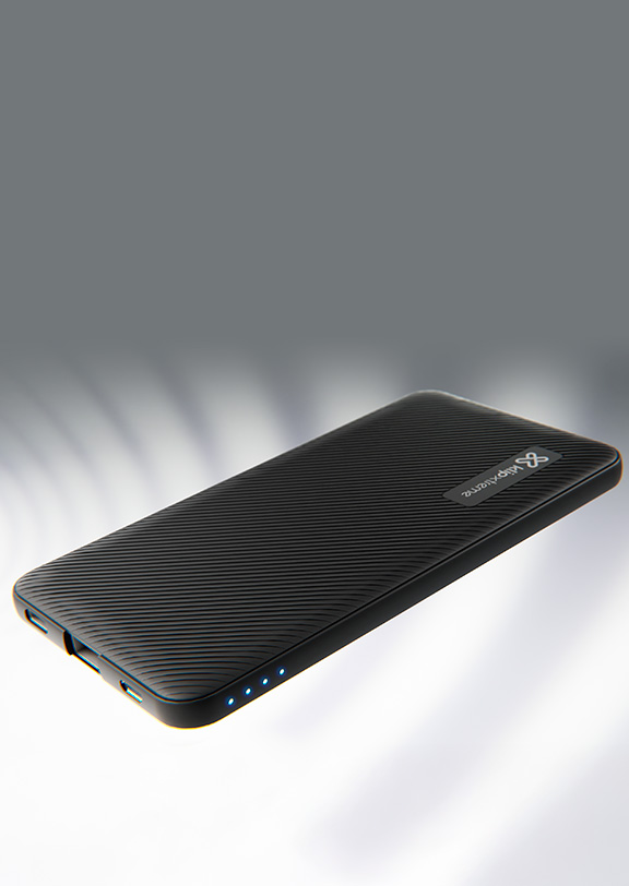Klip Xtreme - Power bank - 24 pin USB-C / 5 pin Micro-USB Type B - 24 pin USB-C / 9 pin USB Type A - Lithium polymer - Para Smartphones - 5.000 mAh