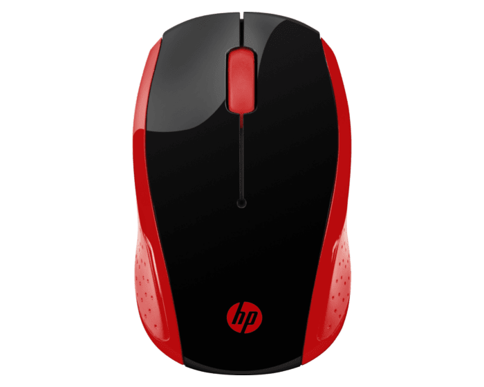 HP - Cordless Optical Mouse - Mouse - Wireless - Devil red - 200 Emprs