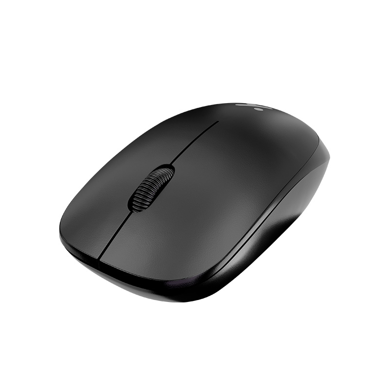 Xtech - XTM-309 - Mouse - 2.4 GHz - Wireless - Black - 3 buttons 1600 dpi