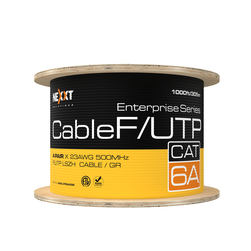 Nexxt Solutions - Bulk cable - FUTP - 305 m - Gray - FUTP LSZH-1