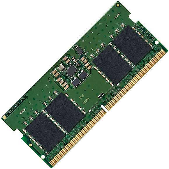 KVR 8GB 5600MT/s DDR5 Non-ECC CL46 SODIMM 1Rx16