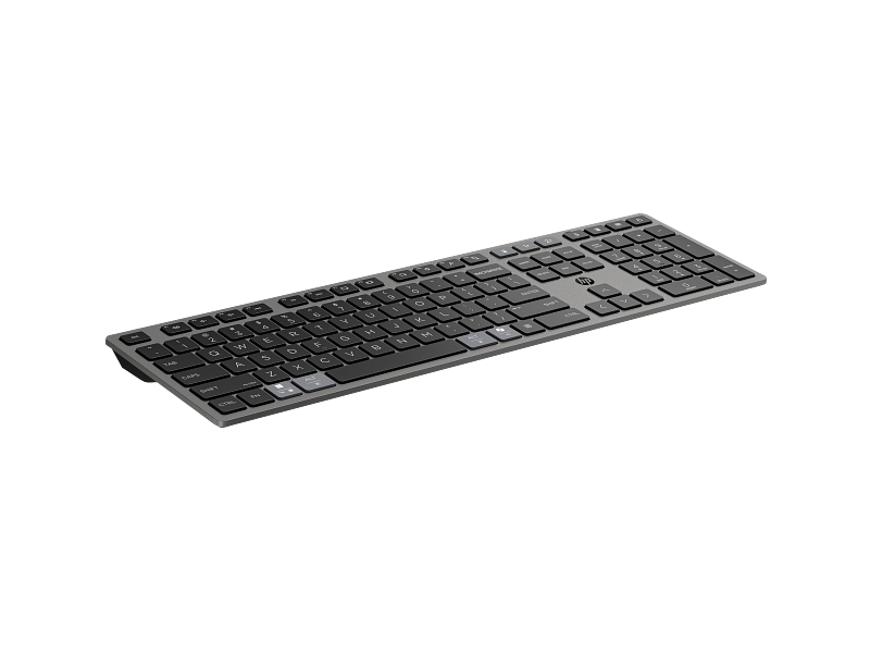 HP - Keyboard - Wireless - 720 Multi-Device Rechargeable