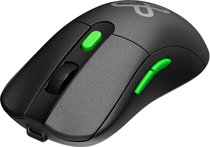 Klip Xtreme - Mouse - 2.4 GHz / Bluetooth - Wireless - Trimode