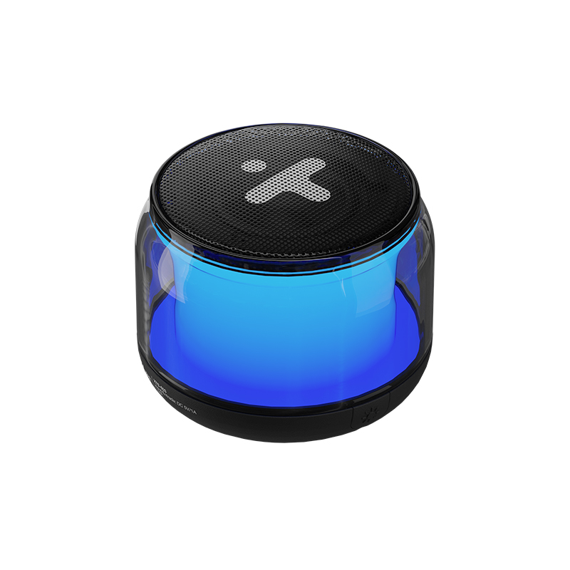Xtech - Speaker - Black with LED Lights - Halen BT 3W TWS XTS-603
