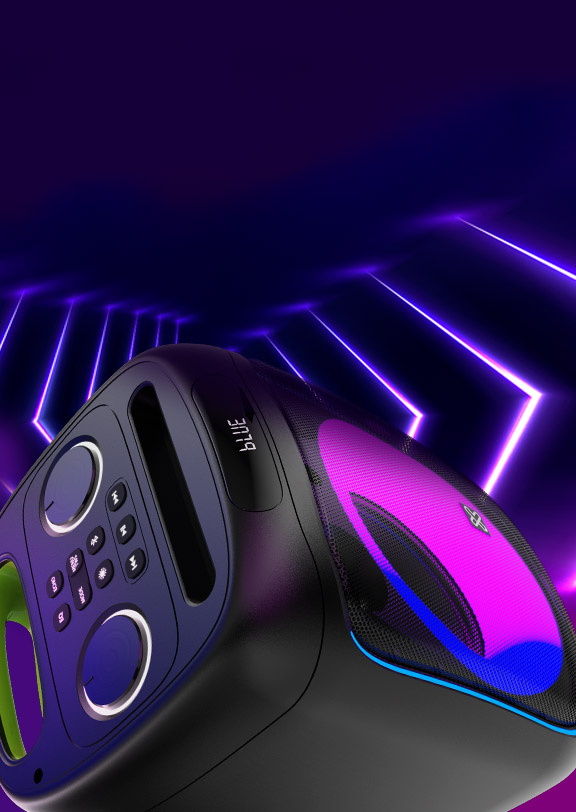 Klip Xtreme - Speaker system - Black - KLS-655-2M Two wireless mic