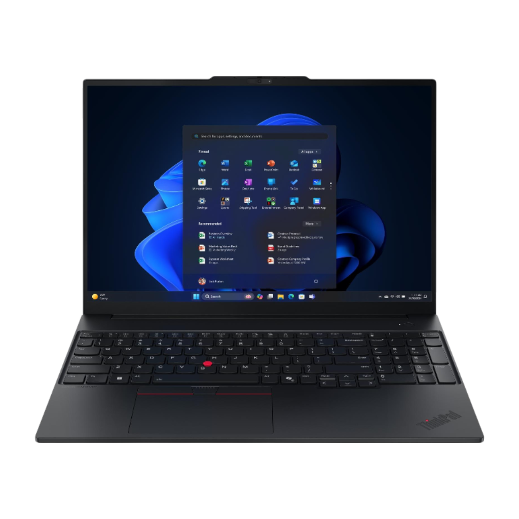 Lenovo ThinkPad E16 Gen 3 - Notebook - 16" - 1920 x 1200 - Intel Core Ultra 5 225H / 4.9 GHz - DDR5 SDRAM - 16 GB - 512 GB SSD - Intel Arc 130T - Windows 11 Pro