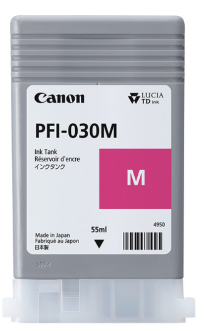 Canon - PFI-030M - Ink cartridge - Magenta - Tank 55ml