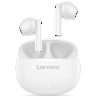 Lenovo - E310 - Earbuds - Wireless - True Wireless Stereo - White