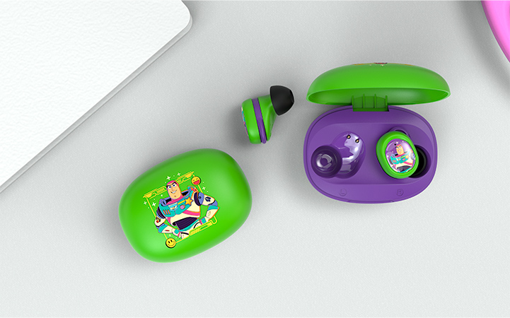 Xtech - True wireless earphones - Wireless - earbuds Disney Toy Story Buzz XTH-D701TS-GN