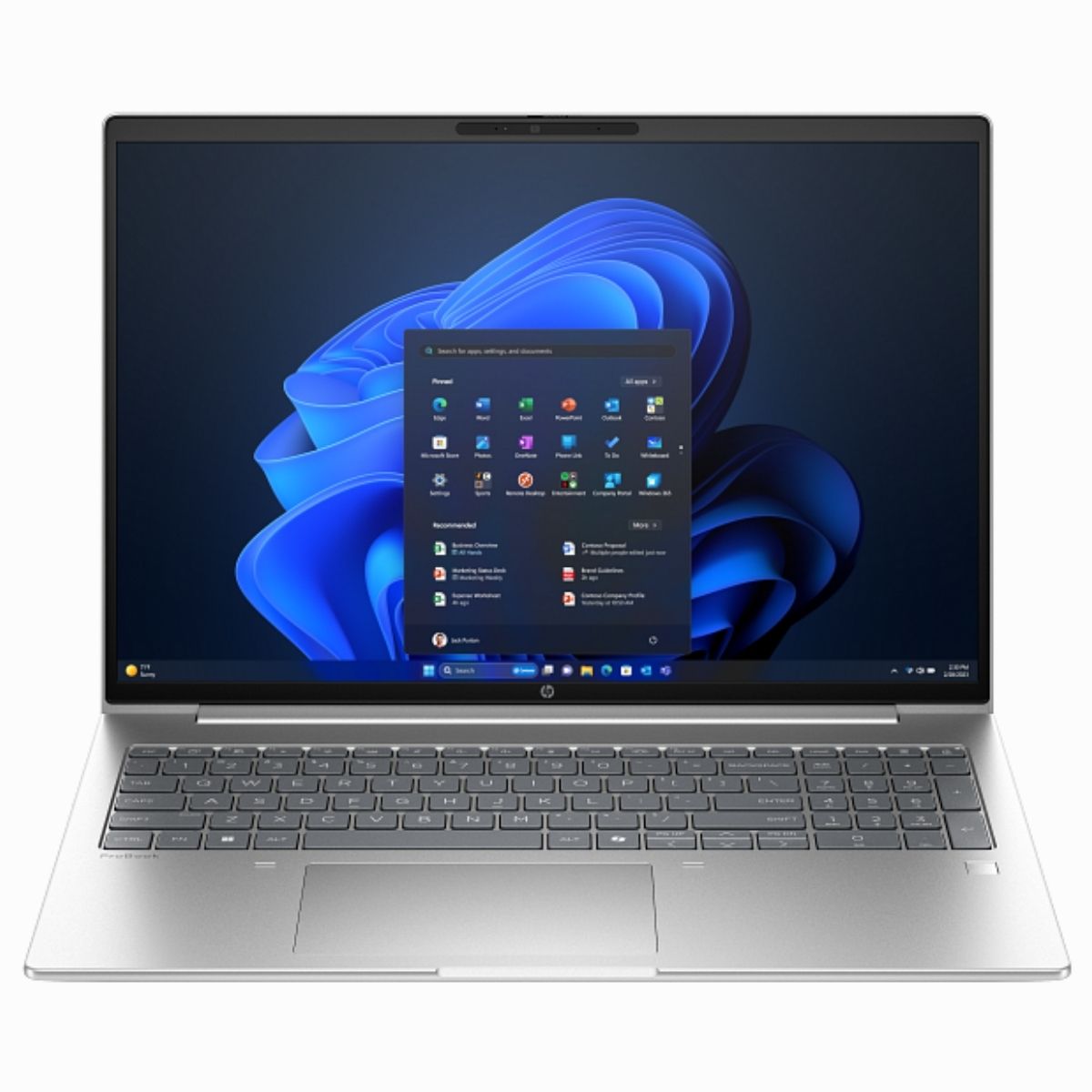 HP ProBook - Notebook - 16" - AMD Ryzen 5 220 / 3.2 GHz - 16 GB - DDR5 SDRAM - SSD - AMD Radeon - Windows 11 Pro