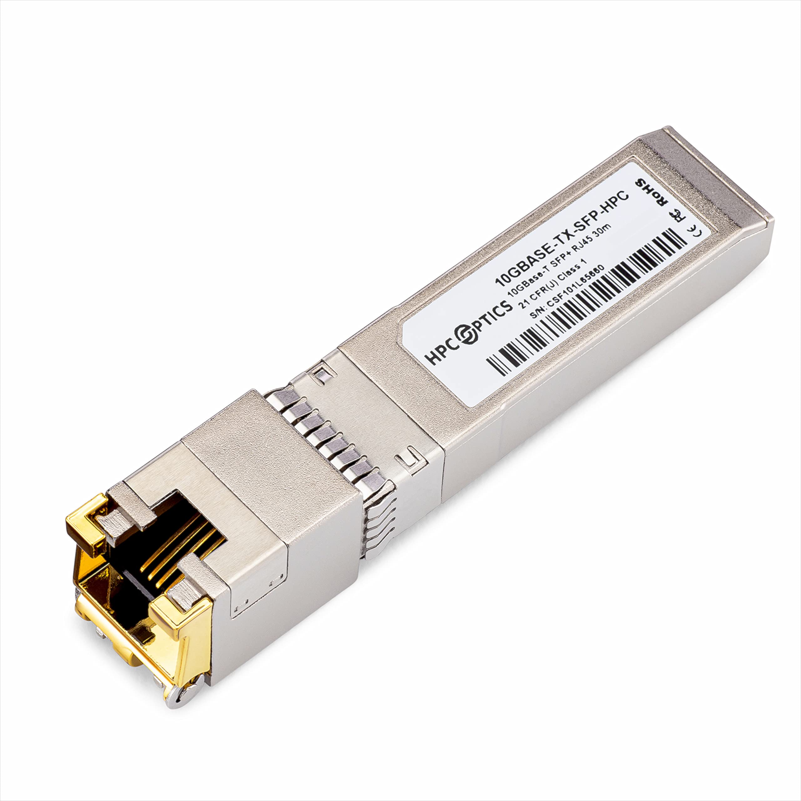 Fortinet - Módulo de transceptor SFP+ - 10GbE - 10GBase-T - hasta 30 m - para FortiGate 900G, 901G
