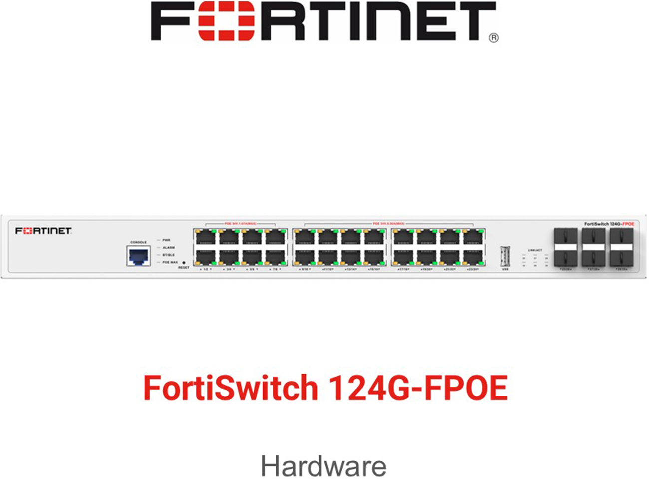 Fortinet - FortiSwitch-124G-FPOE