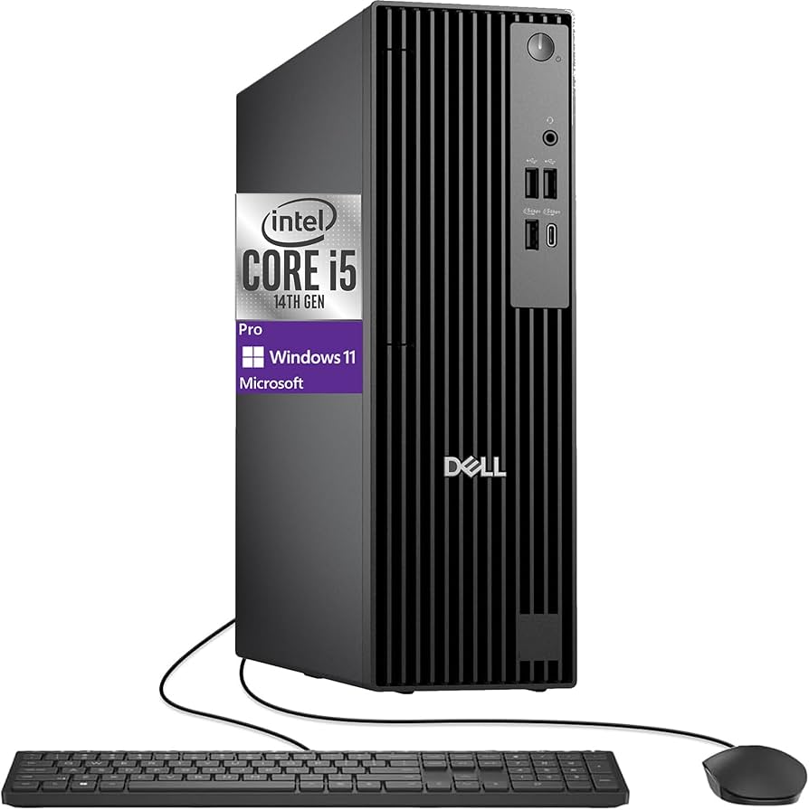 Dell Pro - Slim Tower - Intel Core i5 14500 / 2.6 GHz - DDR5 SDRAM - 512 GB Hard Drive Capacity - Integrated graphics - Windows 11 Pro