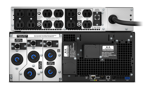 APC Smart-UPS SRT 6000VA RM - UPS (montaje en bastidor) - CA 208 V - 6000 vatios - 6000 VA - Ethernet 10/100, USB - conectores de salida: 17 - 6U - negro - con Transformador reductor de 208/240 V a 120 V - para P/N: AR4024SP, AR4024SPX429, AR4024SPX431, AR4024SPX432, NBWL0356A, SMX2000LVNCUS