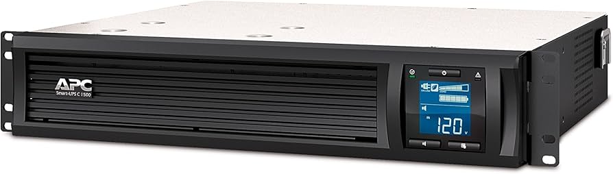 APC Smart-UPS C SMC1500-2UC - UPS (montaje en bastidor) - CA 120 V - 900 vatios - 1440 VA - USB, serial - conectores de salida: 6 - 2U - negro - con APC SmartConnect - para P/N: SCL500RM1UC, SCL500RM1UNC, SMTL1000RM2UC, SMTL750RM2UC, SMX2000LVNCUS, SMX3000LVUS