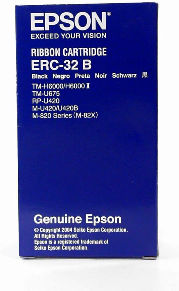 Epson - Negro - negro - cinta de impresión - para OmniLink TM-H6000V; TM H6000
