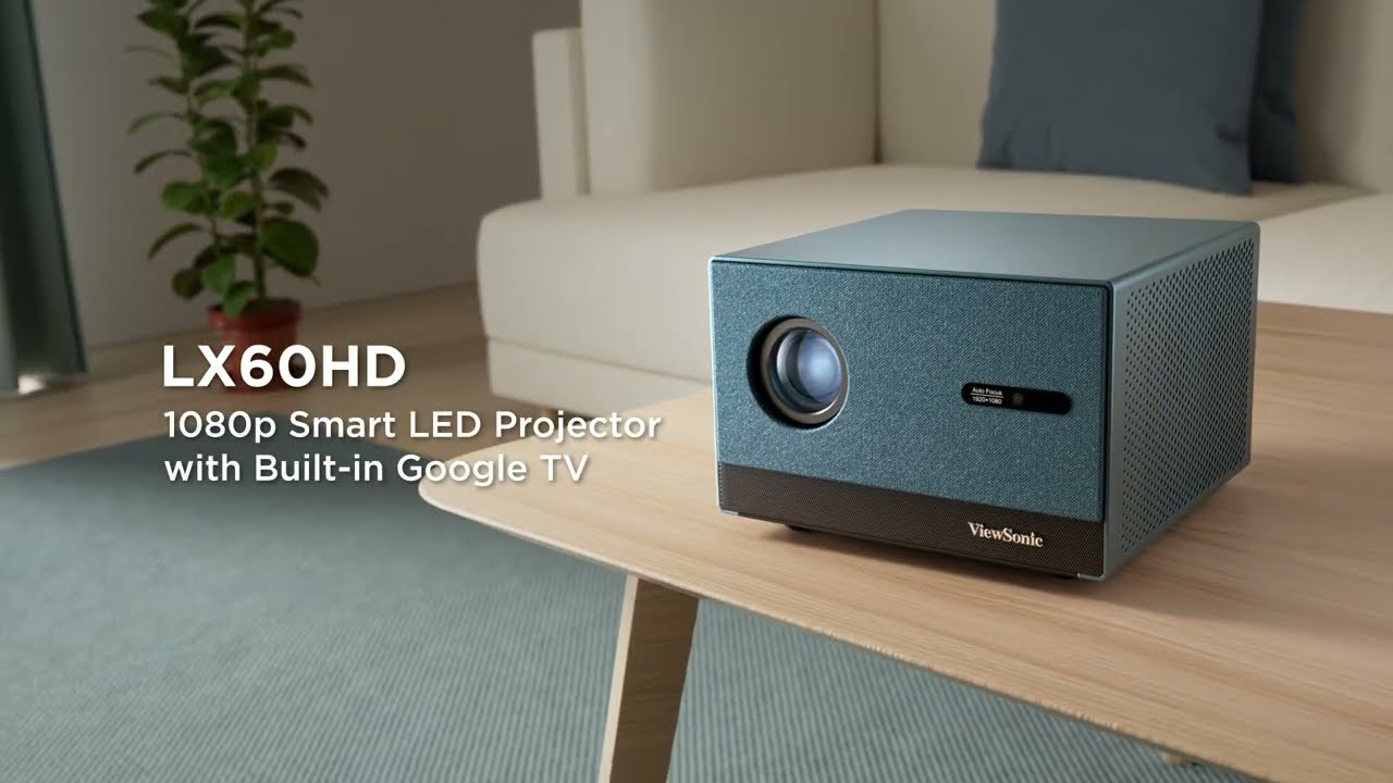 ViewSonic - LX60HD - 1920 x 1080 - Non-portable - with Built-in Google TV