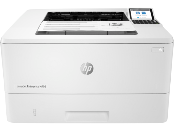 HP LaserJet Enterprise M406dn - Impresora - B/N - a dos caras - laser - A4/Legal - 1200 x 1200 ppp - hasta 42 ppm - capacidad: 350 hojas - USB 2.0, Gigabit LAN, host USB 2.0