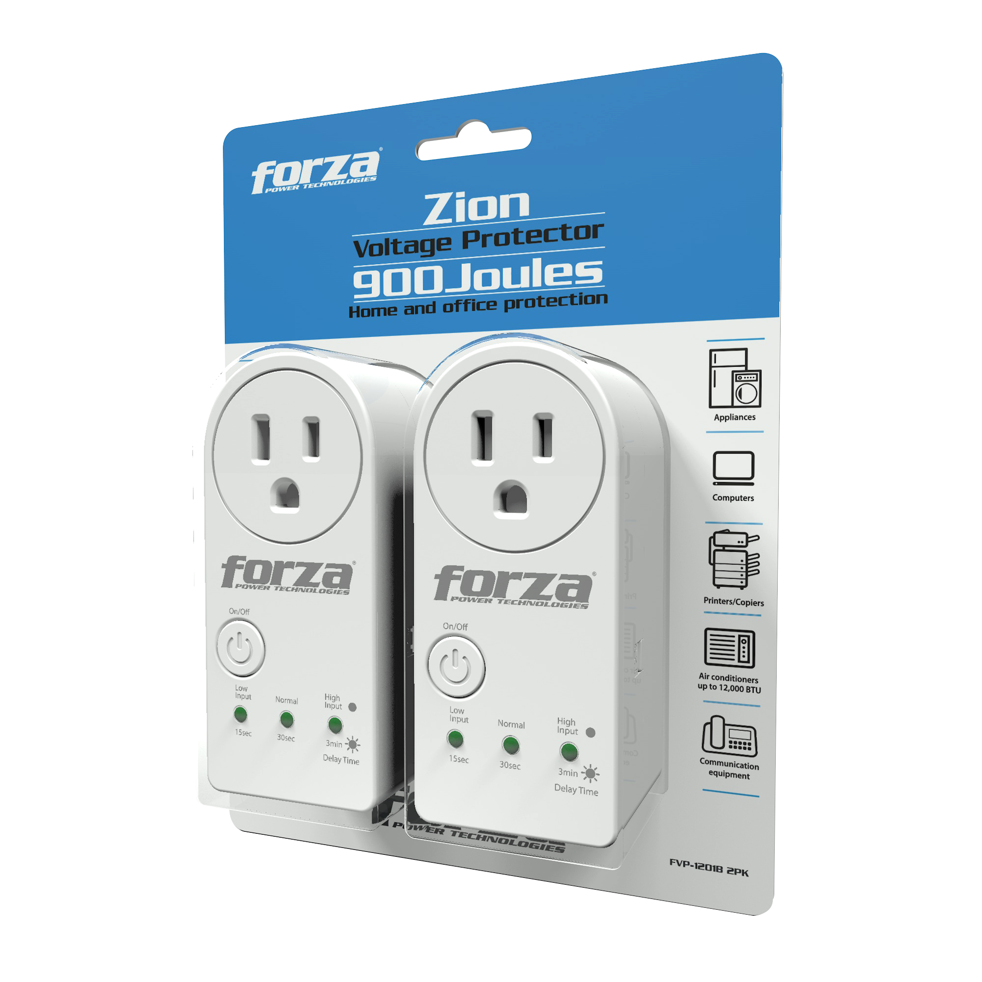 Forza - FVP White 2PK Blister
