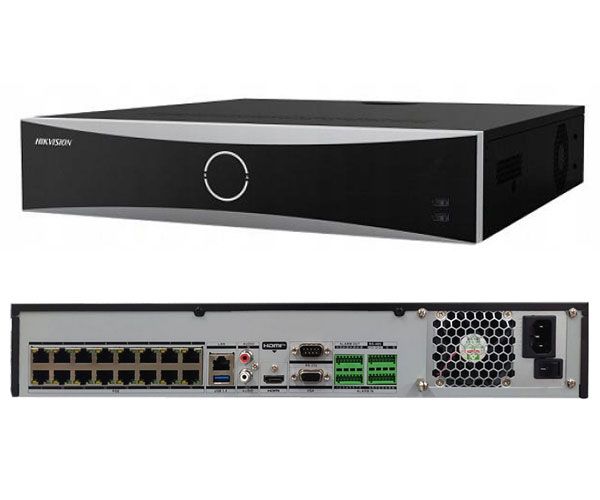 Hikvision - Standalone NVR - 16 Video Channels - Series AcuSense