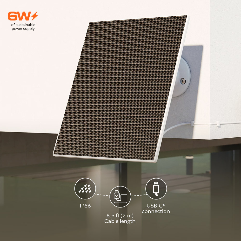 Nexxt Solutions Home - 6W solar panel